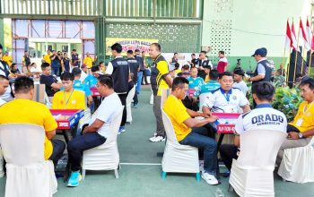 Meriah, Kodim Bojonegoro Gelar Turnamen Domino Piala Panglima TNI