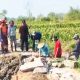 JUT Diterjang Banjir, Warga Mediyunan Ngasem Bojonegoro Bergerak dengan Dana Swadaya