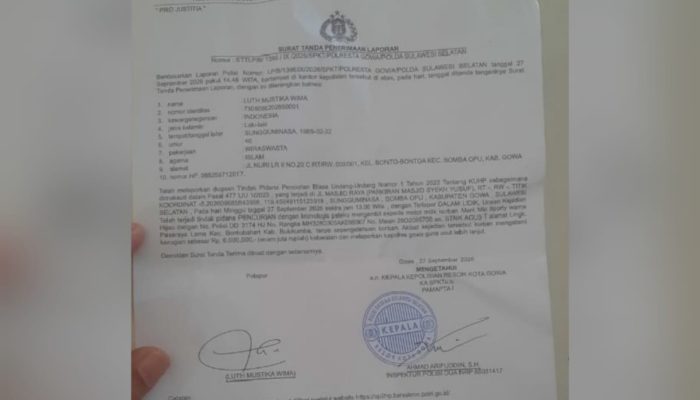 Dikejar Warga hingga CPI Makassar, Pria 20 Tahun Diamankan Usai Diduga Mencuri