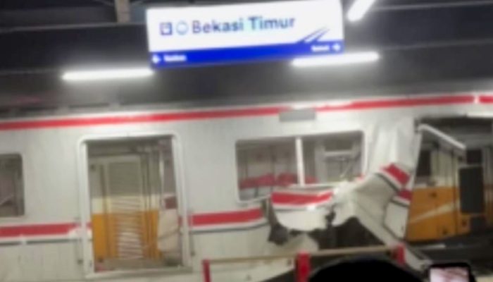 Argo Bromo Anggrek Tabrak KRL di Bekasi, Masinis Kini Jadi Tersangka