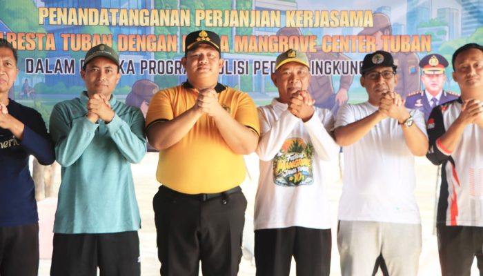 Green Policing Menguat, Polresta Tuban Gandeng Mangrove Center