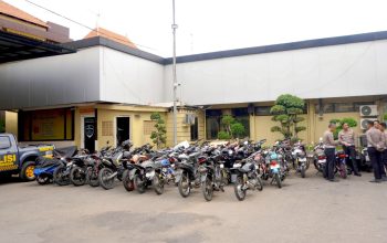 Bikin Bising dan Resahkan Warga, 48 Motor di Lamongan Ditindak
