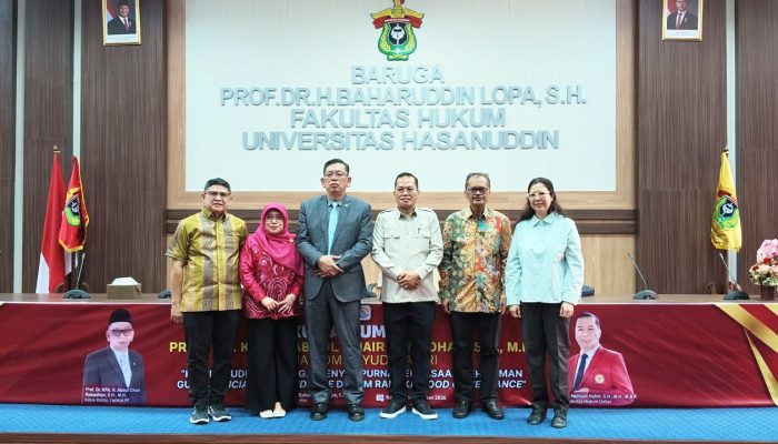 Independensi Hakim Jadi Sorotan, Ini Penjelasan Ketua KY di Unhas Makassar