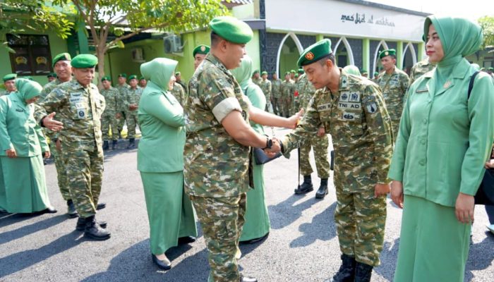 59 Bintara dan 15 Tamtama Kodim Bojonegoro Resmi Naik Pangkat