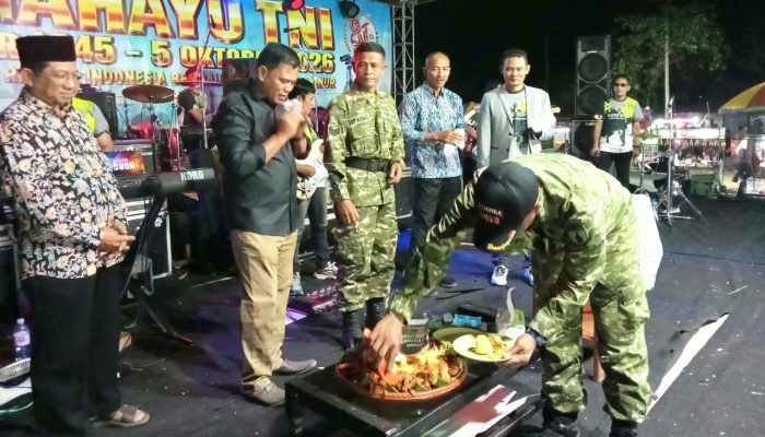Kompak Jaga Keamanan, TNI-Polri dan Pemerintah Rayakan HUT ke-81 TNI di Kedungadem Bojonegoro