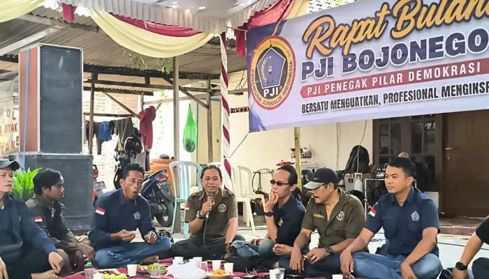 Rapat PJI Bojonegoro, Beda Kesibukan Tetap Solid Jaga Persaudaraan