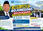 Info Loker Bojonegoro Terbaru, PT Shou Fong Lastindo Gelar Interview hingga 19 Oktober