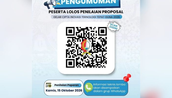 Hasil Seleksi Proposal GCI TTG Bojonegoro 2026 Diumumkan, Cek Daftar Peserta Lolos