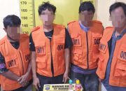 Sarang Narkoba di Kualanamu Digerebek, Empat Pria Dibawa ke Polresta Deli Serdang