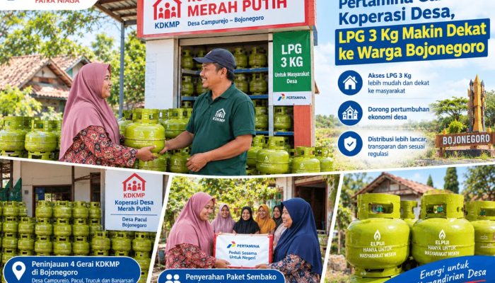 LPG 3 Kg Masuk Koperasi Desa, Pertamina Perkuat Distribusi di Bojonegoro