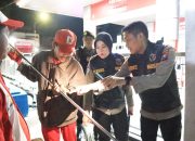 Kapolres Bojonegoro Sisir SPBU, Ini yang Jadi Perhatian