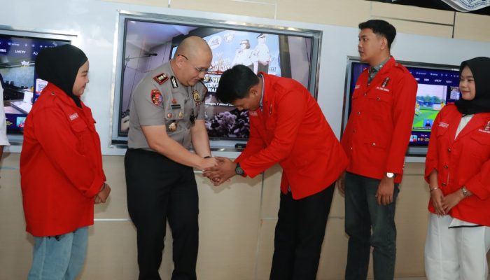 Ngobras Kapolres dan Mahasiswa, Sinergi Jaga Lamongan Diperkuat