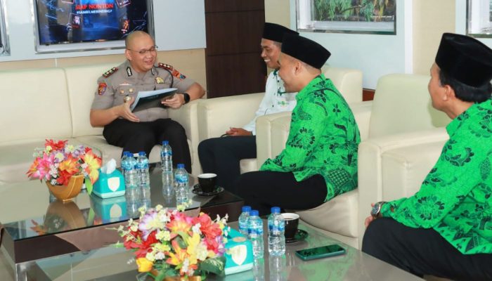 Kapolres Lamongan Temui NU dan Muhammadiyah, Ada Agenda Penting