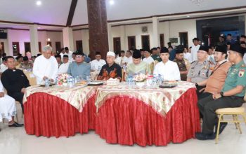 Jaga Toleransi, Kapolres dan Bupati Lamongan Hadiri Doa Bersama
