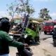 Truk Oleng di Margomulyo Balen Bojonegoro, Satu Pengemudi Dilarikan ke Puskesmas