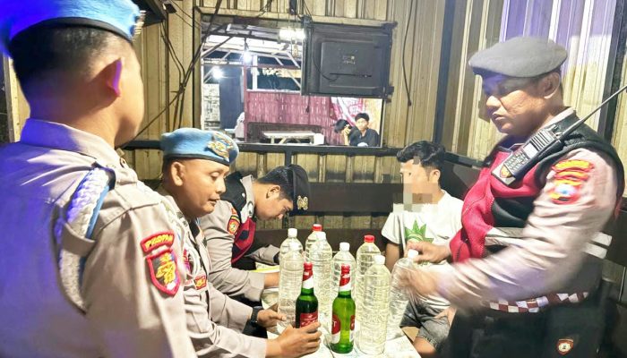 Keluhan Warga Lamongan Ditindaklanjuti, Polisi Sikat Miras dan Knalpot Brong