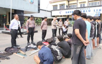 Cegah Bentrokan, Polisi Sita 14 Motor di Lamongan