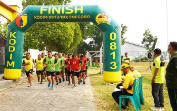 Ketahanan Prajurit Kodim Bojonegoro Diuji Selama Dua Hari