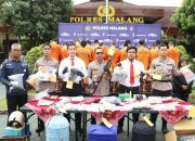 Curat hingga Curanmor Menggila, Polres Malang Amankan 129 Tersangka