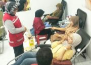 Lebih dari 200 Orang Ikut Donor Darah di Go Fun Bojonegoro