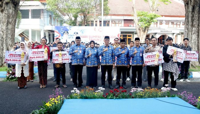 Upacara Sumpah Pemuda di Bojonegoro Bertabur Penghargaan