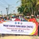 TNI dan Warga Kompak, Jalan Dusun Galeh Desa Jejel Lamongan Dibenahi