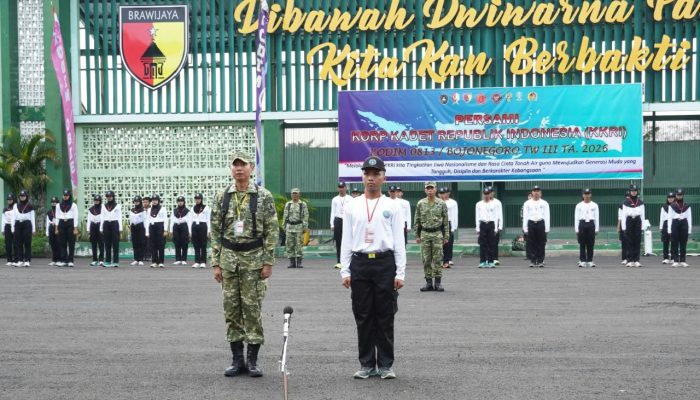 Kodim Bojonegoro Gembleng 60 Siswa MAN 1, Ini Misi Persami KKRI 2026