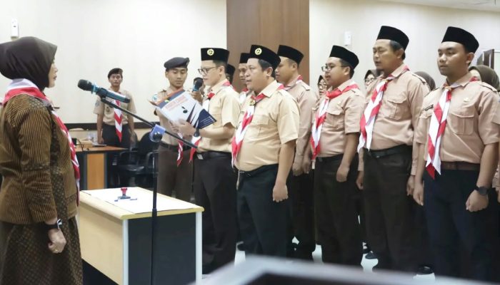 Pramuka Bojonegoro Punya Misi Baru, Kawal Informasi Pembangunan