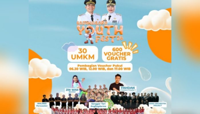 600 Voucher Gratis Dibagikan, BYF 2026 Siap Ramaikan Bojonegoro